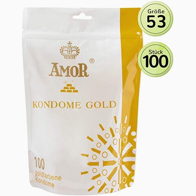 Презервативи - Amor Gold, 100 шт.