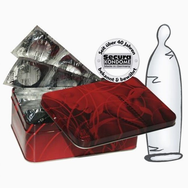 Презервативи - Secura Transparent Dose, 50 шт.