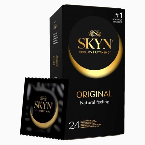 Безлатексні преміум-презервативи SKYN Original 24 шт