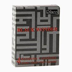 Презервативы - Rilaco Black Wonder, 4 шт.