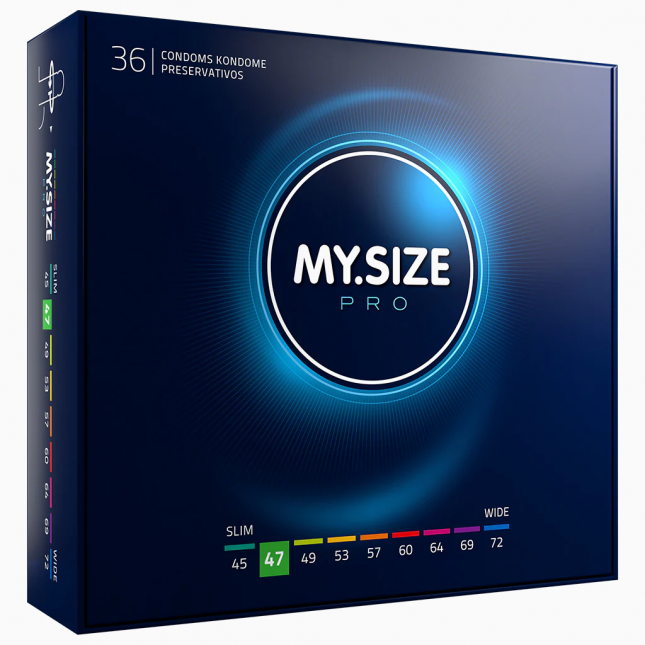 Презервативи - My.Size Pro 47, 36 шт.