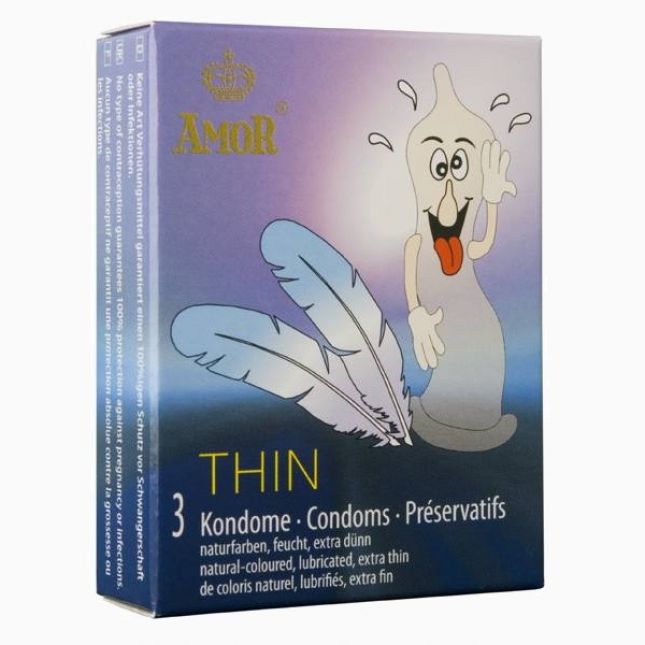 Презервативи - Amor Thin, 52 мм