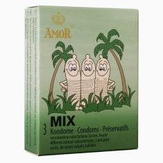 Презервативи - Amor Mix, 3 шт.