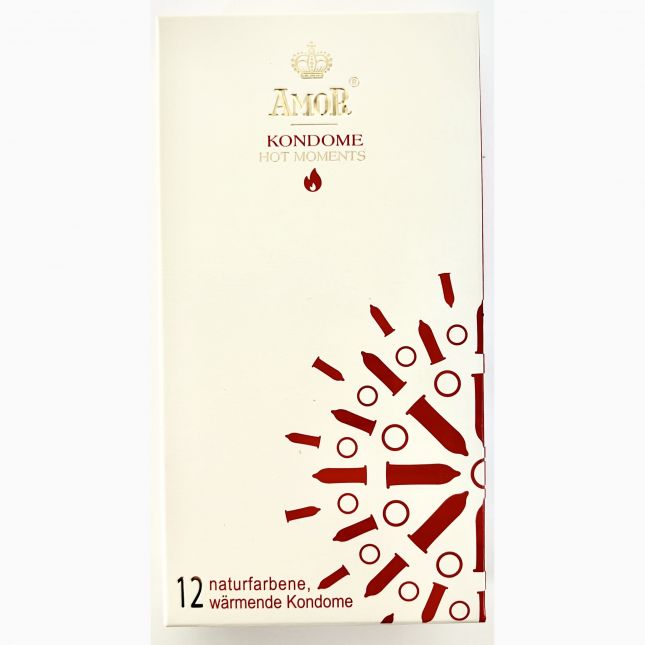 Презервативи - Amor Hot Moments, 12 шт.