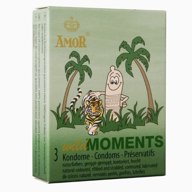 Презервативи - Amor Wild Moments, 54 мм