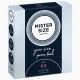 Презервативи Mister Size - pure feel - 64 (3 condoms), товщина 0,05 мм