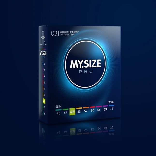 Презервативи - My.Size Pro 49, 3 шт.