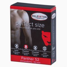 Презервативы - MALESATION Panther, 52 мм