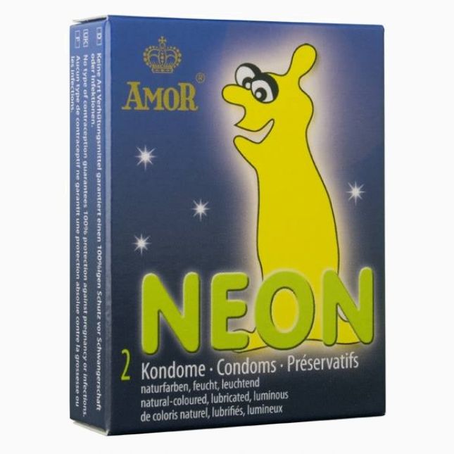 Презервативы - Amor Neon, 54 мм