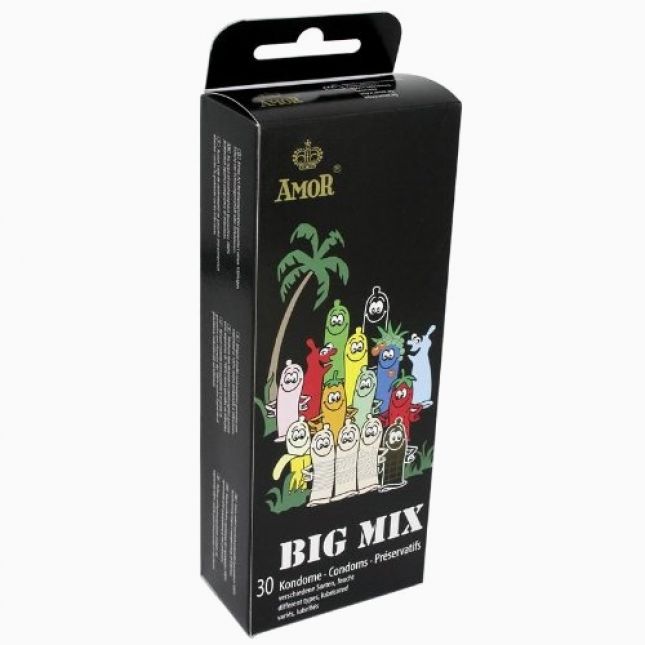 Презервативы - Amor Big Mix, 30 шт.