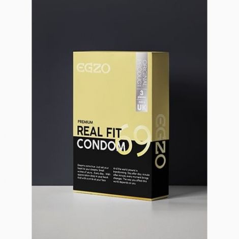 Плотнооблегающие презервативи EGZO Real fit (упаковка 3 шт)
