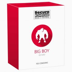 Презервативи - Secura Big Boy 60 мм, 100 шт.