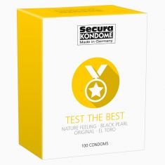 Презервативи - Secura Test the Best, 100 шт.