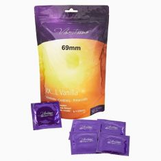 Презервативи - Vibratissimo XX...L Vanilla, 69 мм, 50 шт. Презервативи - Vibratissimo XX...L Vanilla, 69 мм, 50 шт.