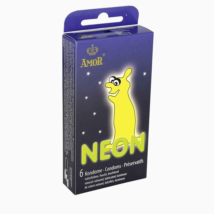 Презервативи - Amor Neon, 54 мм Презервативи - Amor Neon, 54 мм