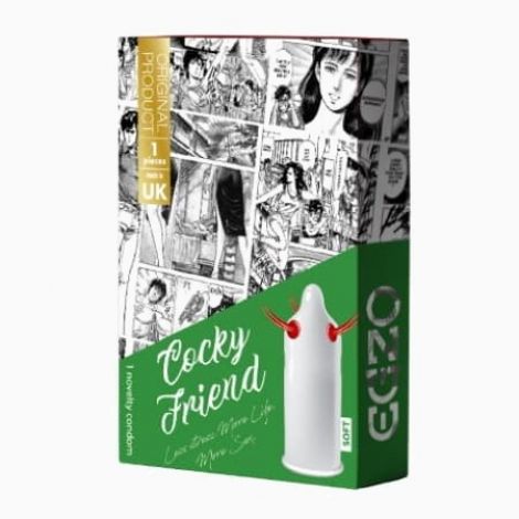 EGZO Cocky Friend - презерватив з вусиками, новий дизайн