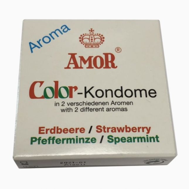 Презервативи - Amor Color, 2 шт.