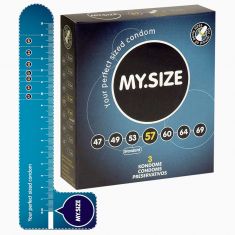 Презервативи - MY.SIZE 57 мм, 3 шт.