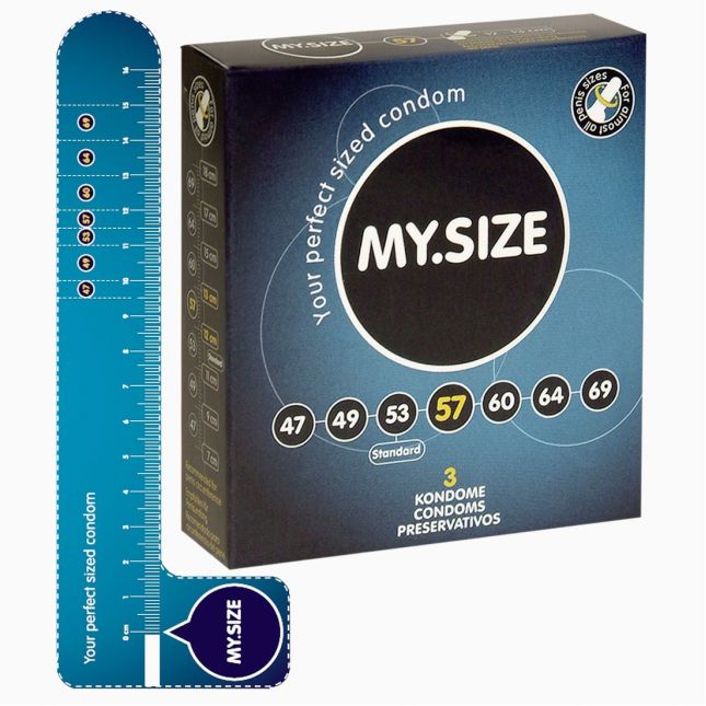 Презервативи - MY.SIZE 57 мм, 3 шт.