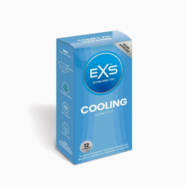 Презервативи - EXS Cooling, 12 шт.