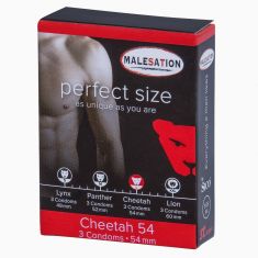 Презервативы - MALESATION Cheetah, 54 мм