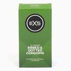 Презервативи - EXS Ribbed And Dotted, 12 шт.