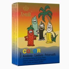 Презервативи - Amor Color, 52 мм