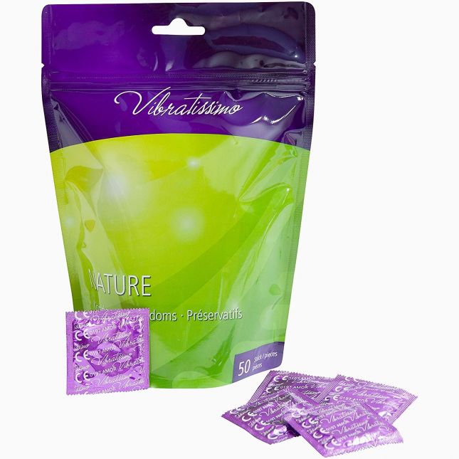 Презервативи - Vibratissimo Nature, 50 шт.