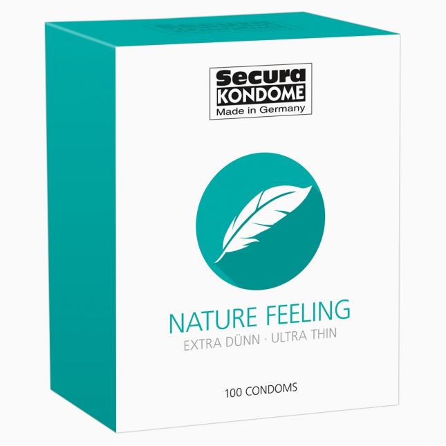 Презервативи - Secura Nature Feeling, 100 шт.