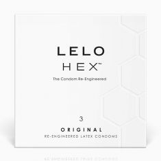 Презервативы LELO HEX Condoms Original 3 Pack