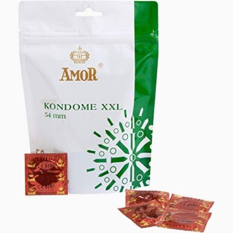 Презервативи - Amor XXL, 50 шт. (10.2026)