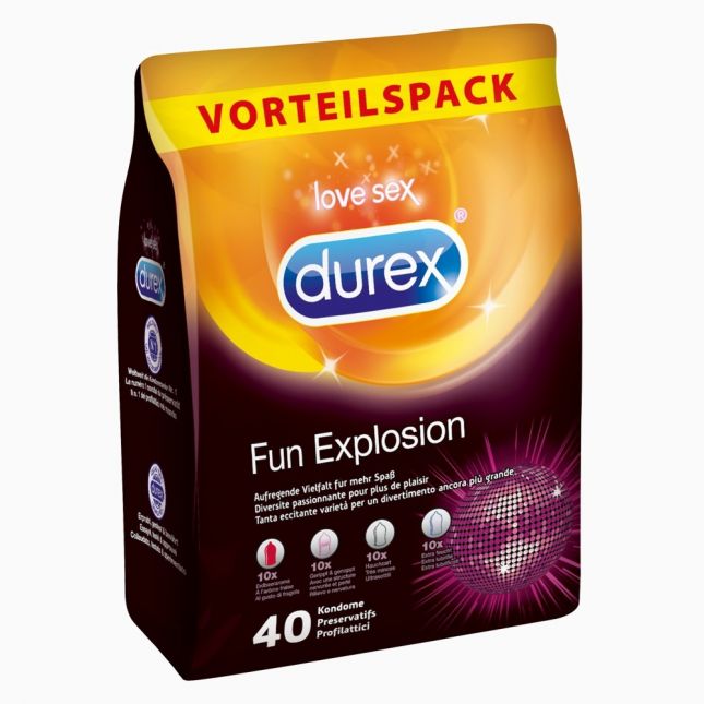 Презервативи - Durex Fun Explosion, 40 шт.