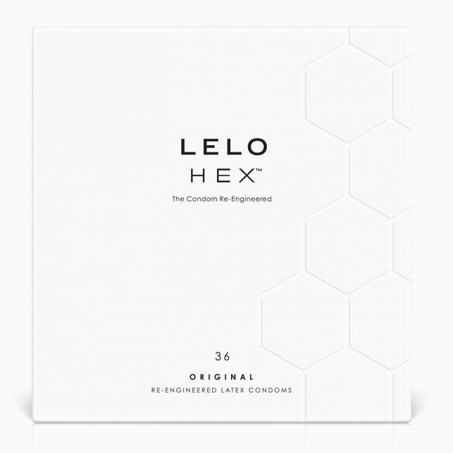 Презервативы LELO HEX Condoms Original 36 Pack