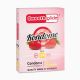Презервативи - Smoothglide Strawberry Condom, 54 мм, 3 шт.