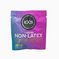 Презерватив жіночий - EXS Non-Latex Internal Condom Lace Leg Loops, 1 шт.