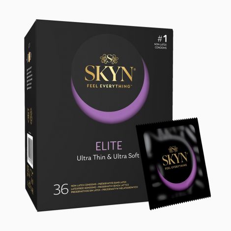 Безлатексні преміум-презервативи SKYN Elite 36 шт, ультратонкі