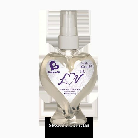 Распродажа! Лубрикант на водной основе Rocks Off Silk Luv Lube (100 мл) (потерта этикетка)