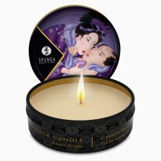 Массажная свеча Shunga Mini Massage Candle - Exotic Fruits (30 мл) с афродизиаками