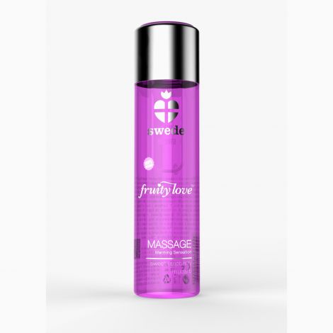 Масажна олія - Swede Fruity Love Sweet Raspberry Rhubarb, 120 мл