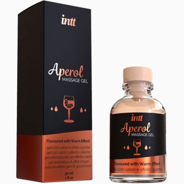 Intt Cotton Aperol Gel - массажный гель апероль, 30 мл