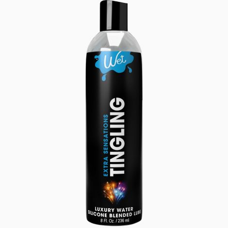 Розпродаж!!! Охолоджувальний лубрикант Wet Extra Sensations Tingling (236 мл) (термін 30.01.2027)