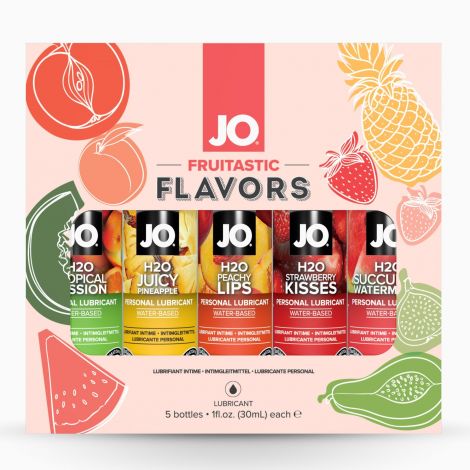 Подарунковий набір System JO Limited Edition Gift Set - Fruitastic Flavors (5 х 30 мл)