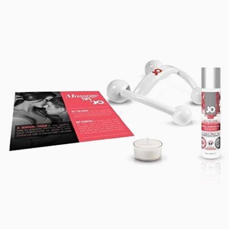 Набір для масажу System JO ALL IN ONE MASSAGE GIFT SET (м'ята упаковка!!!)