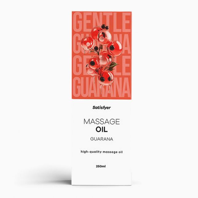 Масажна олійка - Satisfyer Massage Oil Guarana, 250 мл
