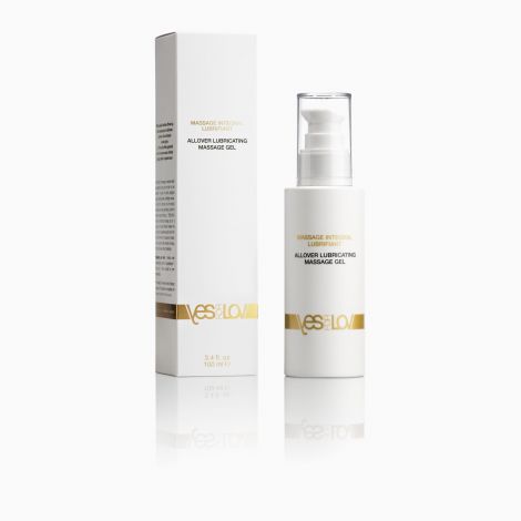 Массажный гель-смазка YESforLOV ALLOVER LUBRICATING MASSAGE GEL 100 мл, силиконовая основа