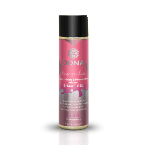Гель для гоління DONA Intimate Shave Gel - Flirty - Blushing Berry (250 мл)