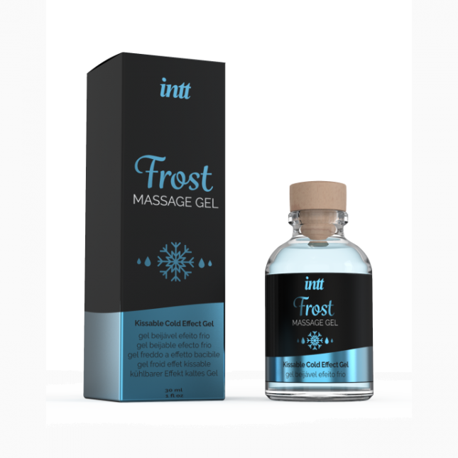 Гель для масажу - Intt Frost Massage Gel, 30 мл