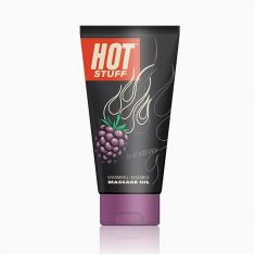 Topco Sales Hot Stuff Warming Oil Blackberry - масажна олія на водній основі з ароматом ожини, 177 мл