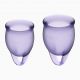 Менструальні чаші - Satisfyer Feel Confident Violet