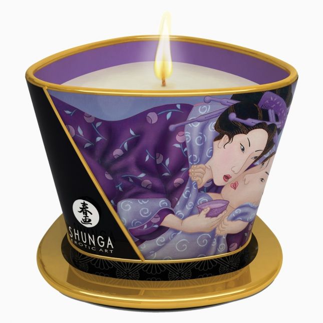 Массажная свеча - Shunga Massage Candle Libido, 170 мл